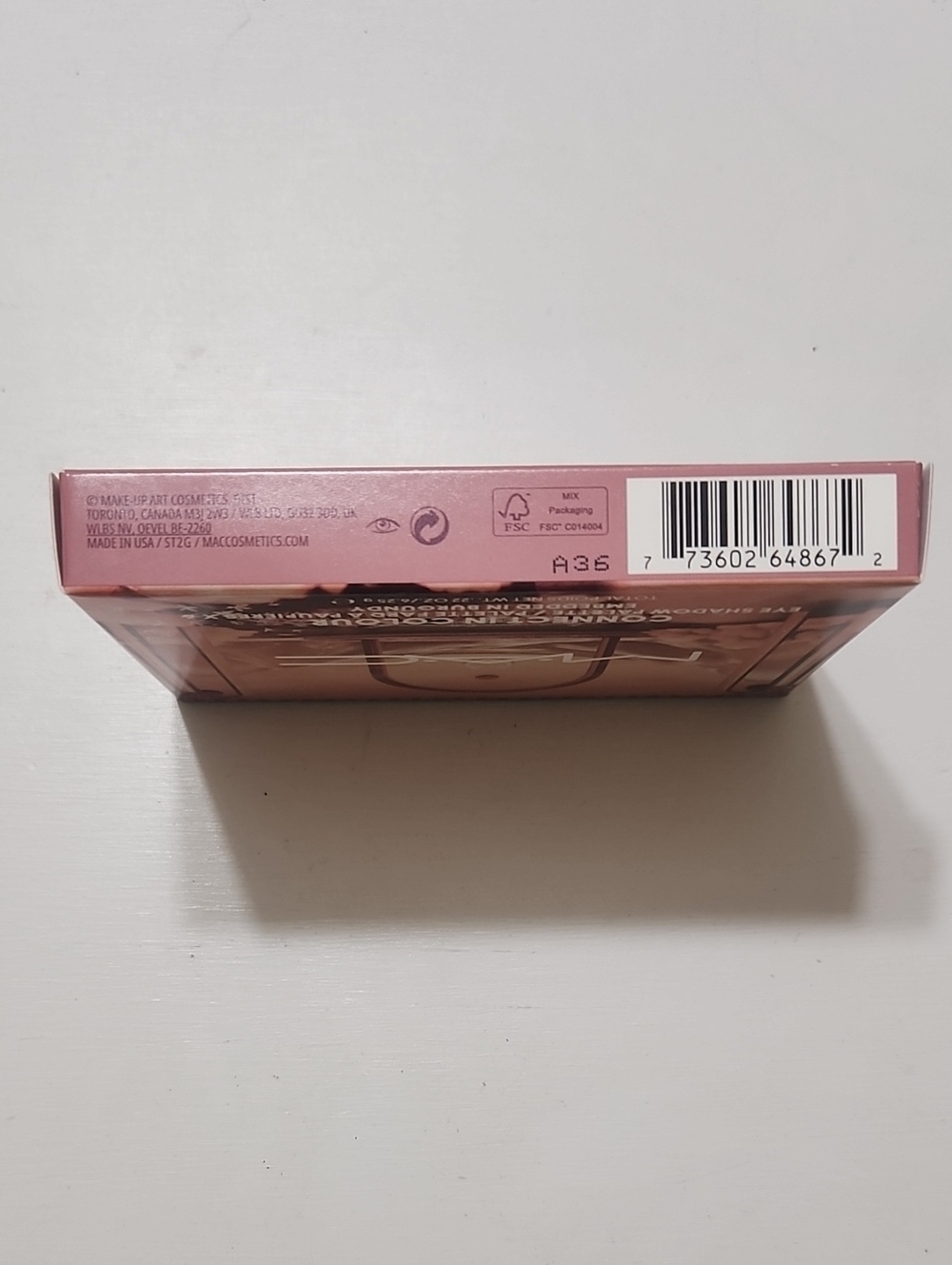 MAC Embedded In Burgundy Connect In Colour Eye Shadow Palette - Picture 9 of 9